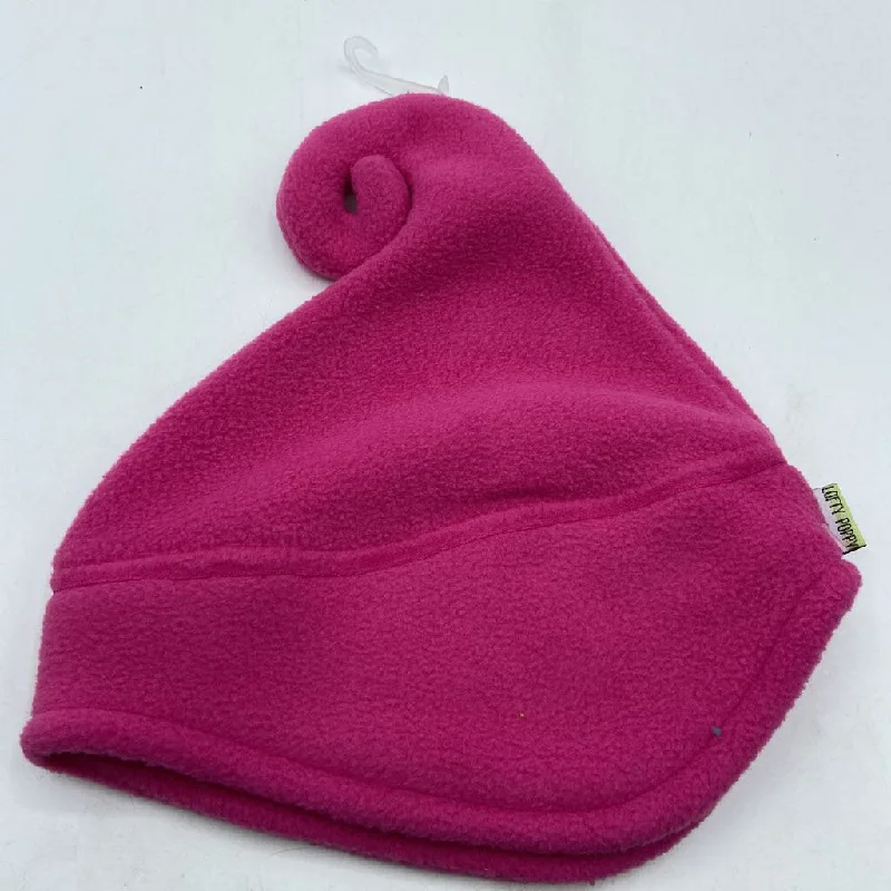 beanies with neutral colors-  Size S (6m-2T): Lofty Poppy Locally Made PINK Fleece Hat - NEW