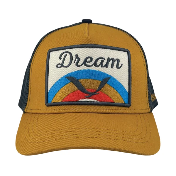 beanies for evening wear-  Dream Trucker - Mustard