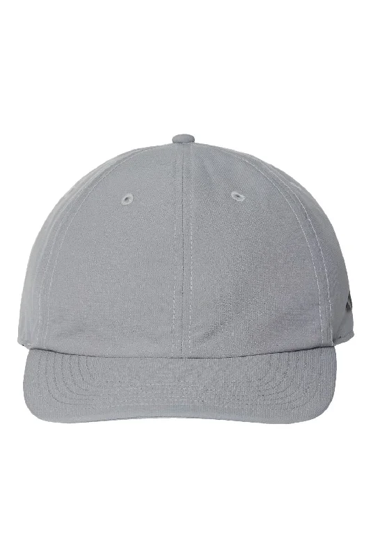 Men's hats for stylish sun hats-mens hats for fashionable looks-Adidas Mens Sustainable Performance Moisture Wicking Snapback Hat - Grey