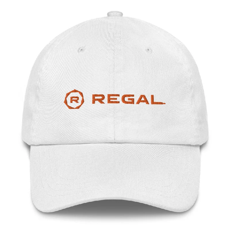 beanies for running-  Regal Cinemas Logo Embroidered Dad Hat