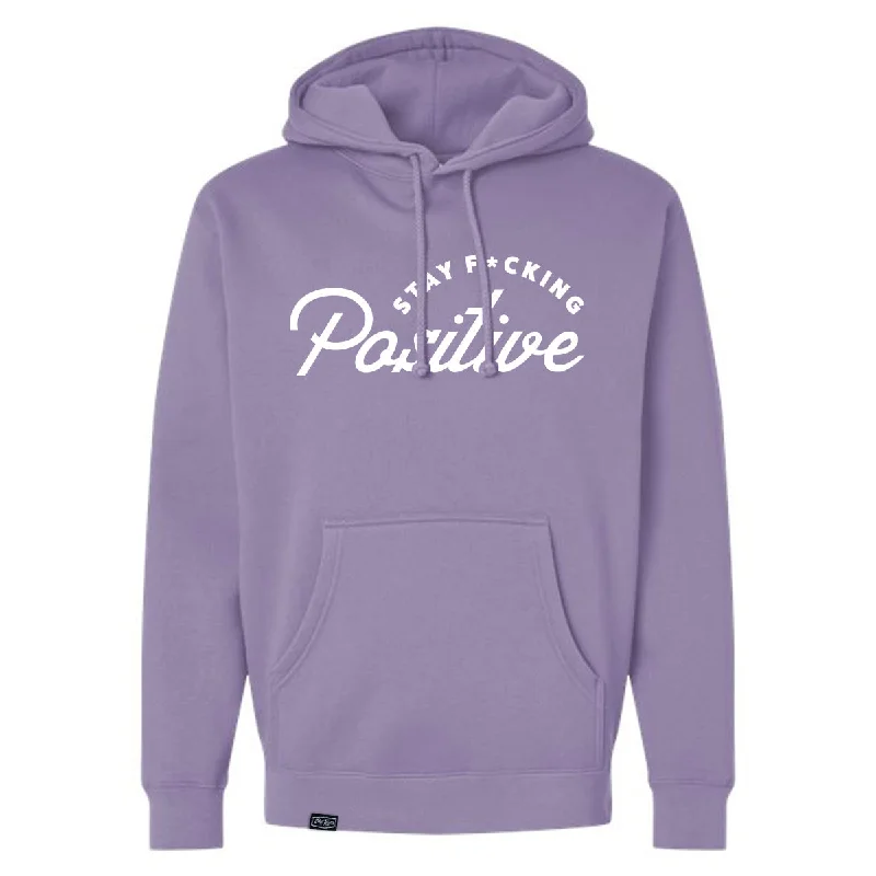 beanies with extra warmth and style-  THE HOODIE 2.0 - Stay F*cking Postive