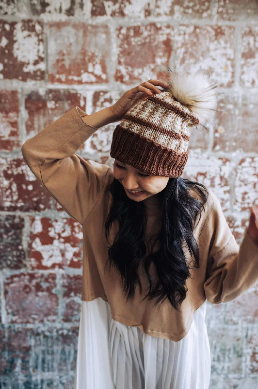 beanies with stylish accents-  Olena Hat (Knit)