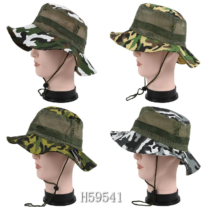 stylish beanies-  Wholesale Summer Sun Fishing Cap Hats H59541