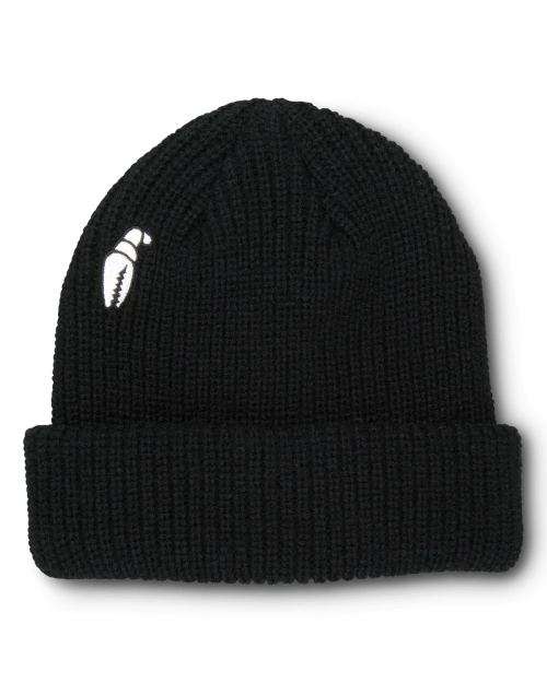 beanies with detailed stitching-  Crab Grab Men's High Mark Beanie