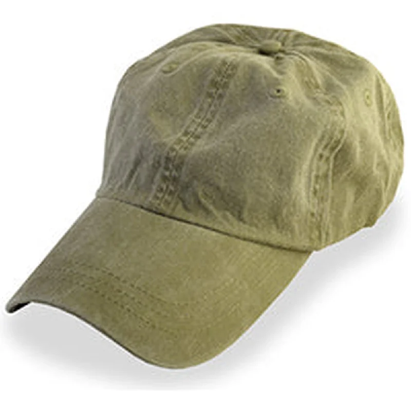 Baseball caps for everyday style-Safari Green Weathered - Unstructured Baseball Cap