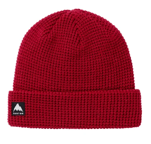 beanies with removable pompom-  Burton Recycled Waffle Beanie