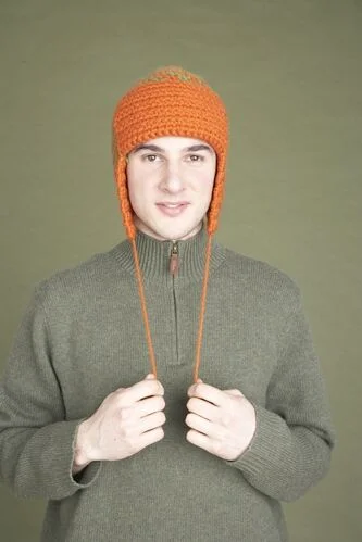 beanies for trendy looks-  Aaron's Hat Trick 2 (Crochet)