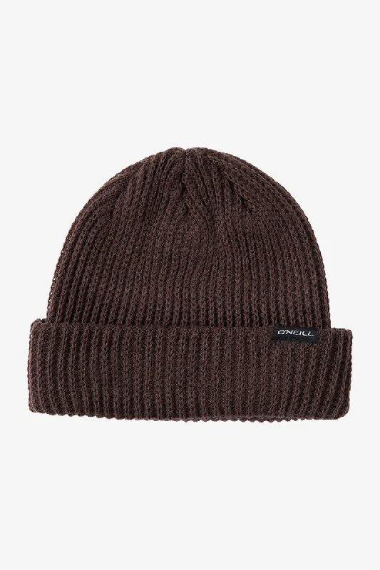 beanies for fashion accessories-  O'Neill Market Beanie-Seal Brown-OS