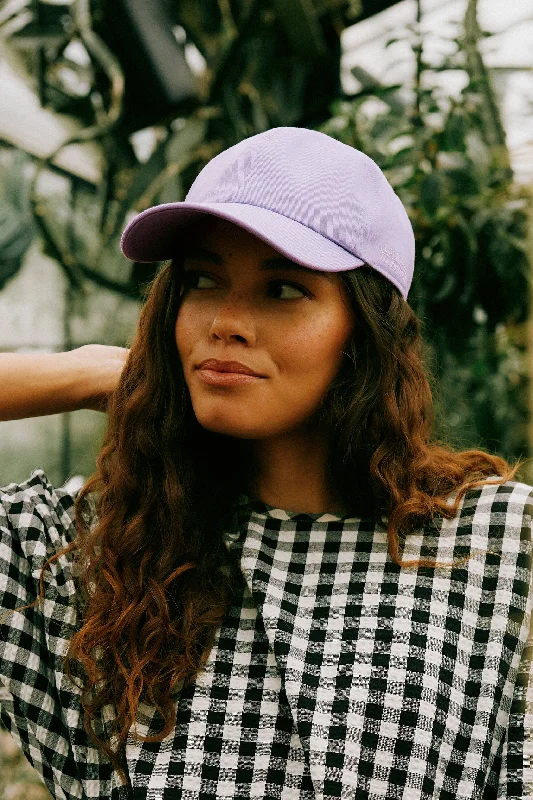 Baseball caps for active wear-Adjustable Purple Baseball Cap