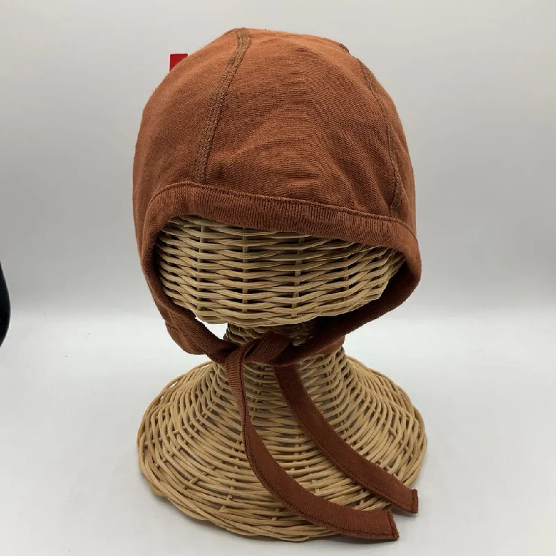 beanies for stylish layering-  Size M: Hanna Andersson Brown Bonnet Hat