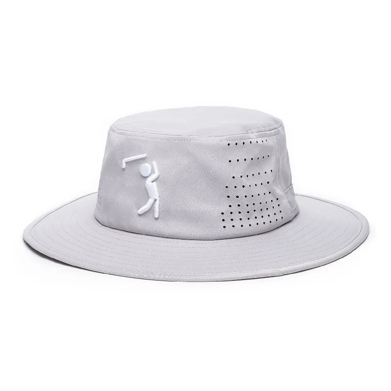 Bucket hats for cool weather protection-Bogeyman Light Grey - Bucket Hat