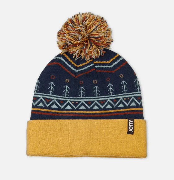 beanies with cozy fit for kids-  Jetty Alpine Logo Beanie