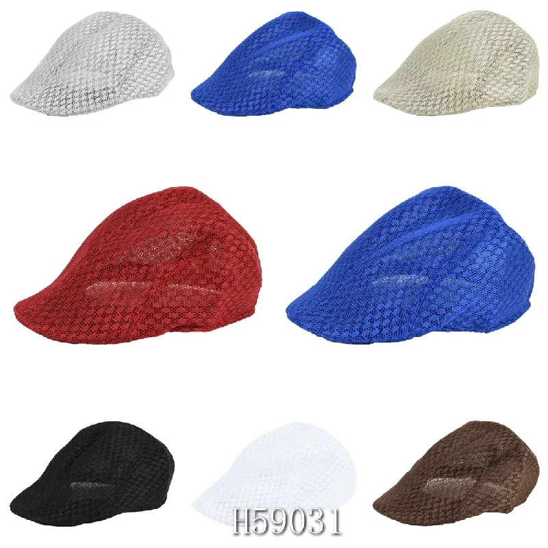 beanies for daily winter style-  Wholesale Mesh Ivy Duckbill Hats Caps H59031