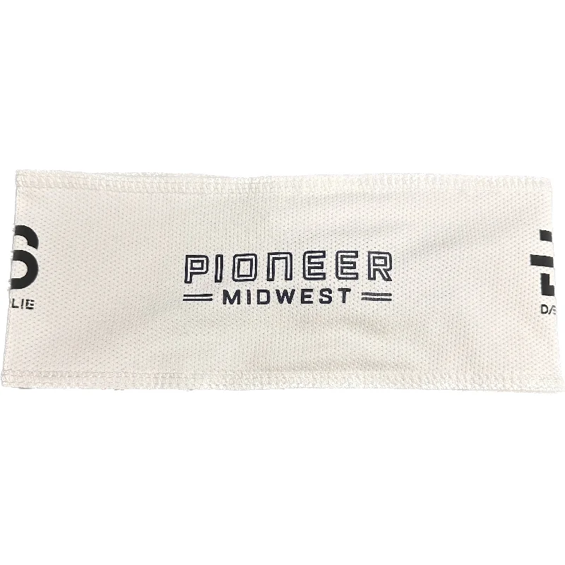 beanies for mountain hiking-  Bjorn Daehlie Headband Mesh White Pioneer Logo