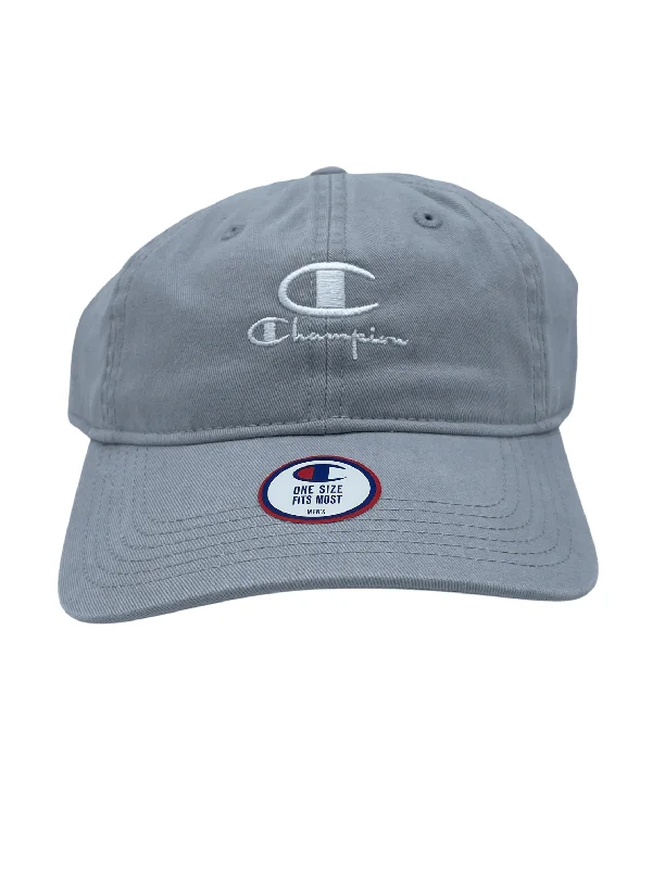 Baseball caps for exploring the city-Champion Relaxed Baseball Cap - Pewter Grey - H78458