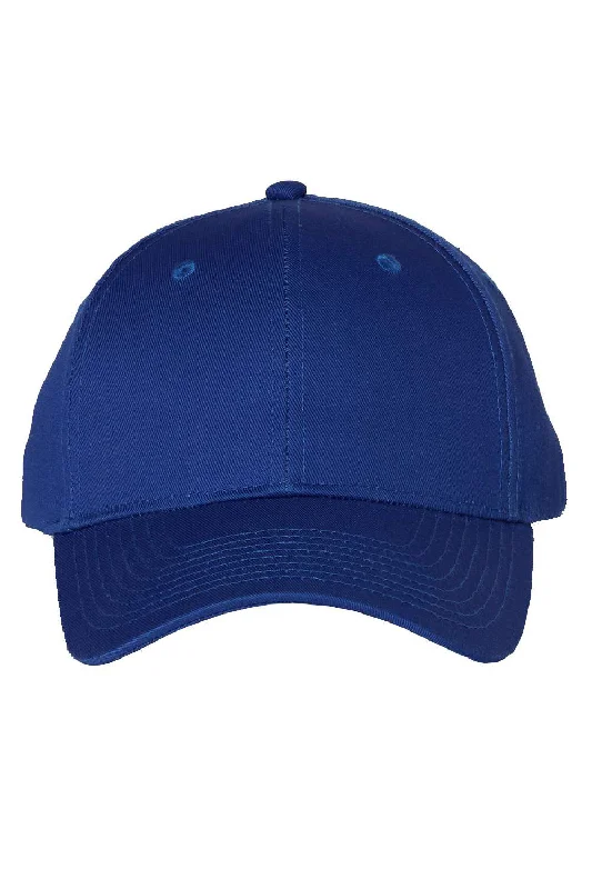 Men's hats for travel snow activities-mens hats stylish outdoor wear-Valucap Mens Twill Snapback Hat - Royal Blue