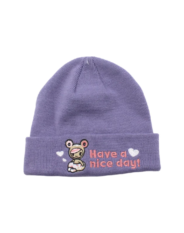 beanies for outdoor activities-  Have a Nice Day Beanie