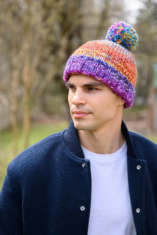 beanies with classic knit style-  Simple Hat (Knit)