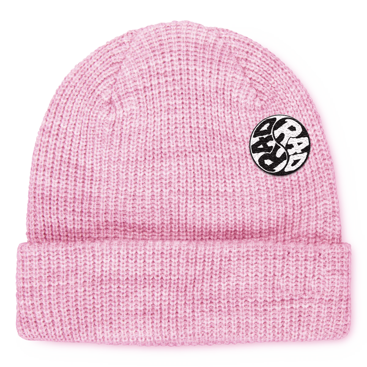 beanies for everyday style-  RAD Swirl Beanie PINK