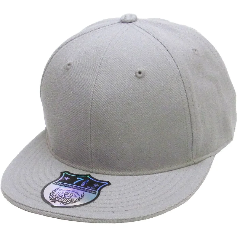 Baseball caps with vibrant embroidered logos-Light Gray - Structured and Fitted Baseball Cap