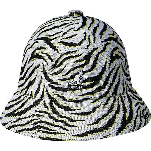 Bucket hats for everyday sun protection-Kangol Carnival Casual Patterned Jacquard Bucket Hat