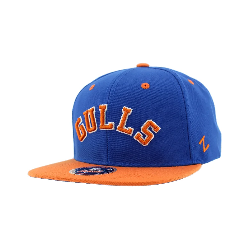 beanies for hiking and camping-  San Diego Gulls Third Logo Snapback Hat