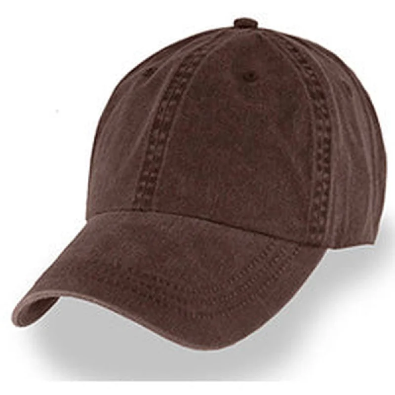 Baseball caps for sun safety-Brown Weathered - Unstructured Baseball Cap