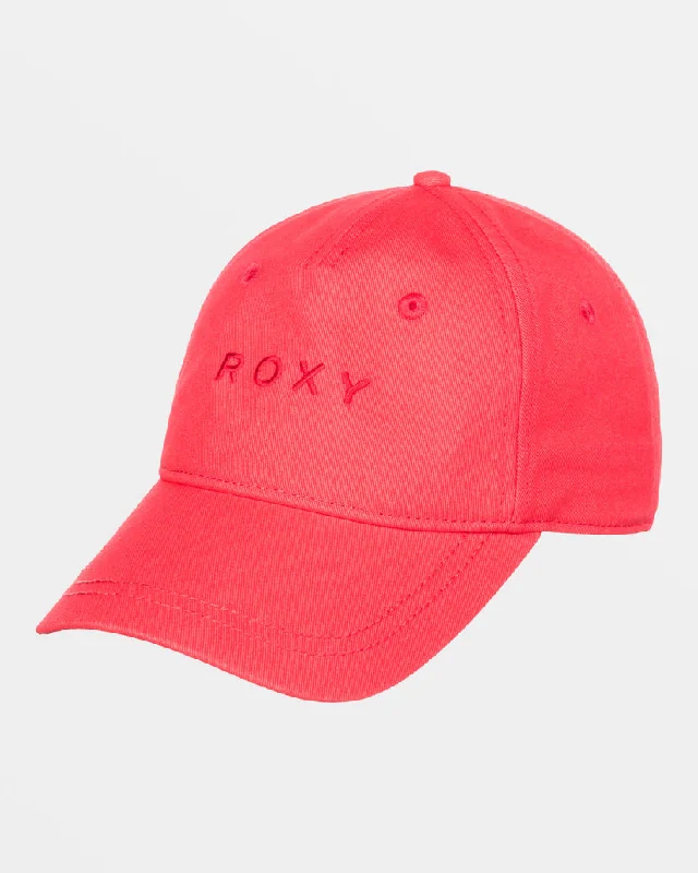 beanies for all-day wear-  Roxy Dear Believer Color Hat-Hibiscus