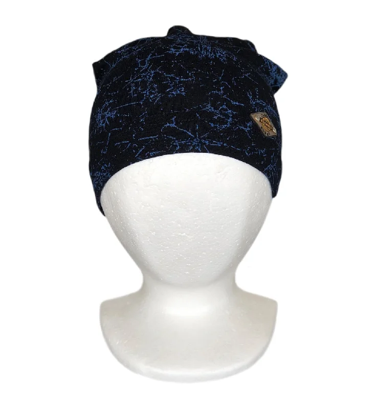 beanies for women with pompom-  Boys slouchy hat Spider web