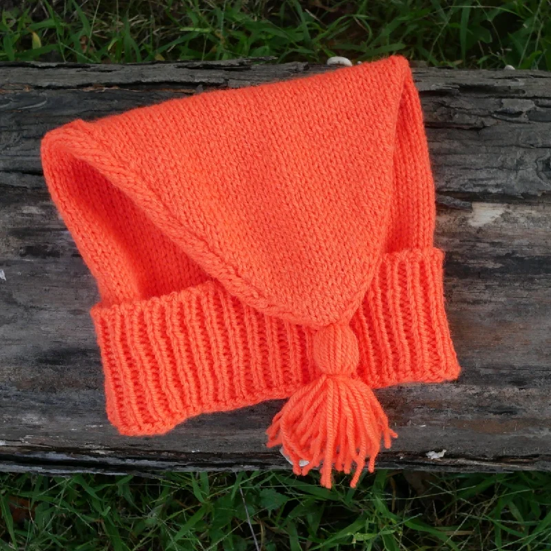 beanies for holiday style-  Blaze Orange Voyageur's Hat