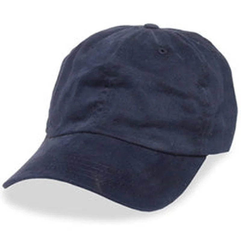 Baseball caps for the athletic man-Navy Blue - Unstructured Baseball Cap