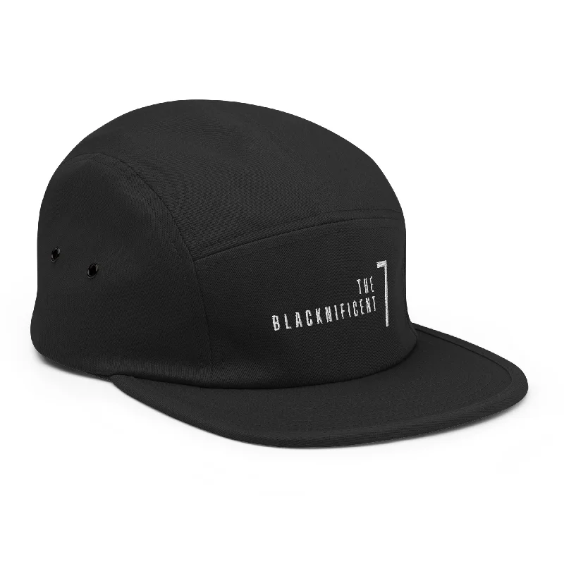 beanies for fashion-conscious individuals-  The Blacknificent 7 5-Panel Hat