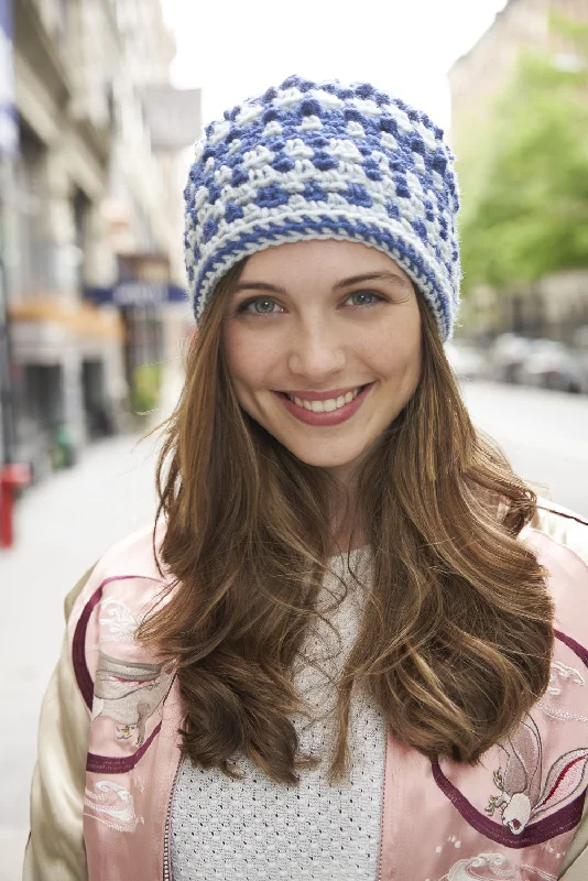 beanies for long walks in snow-  Phyllis Hat (Crochet)