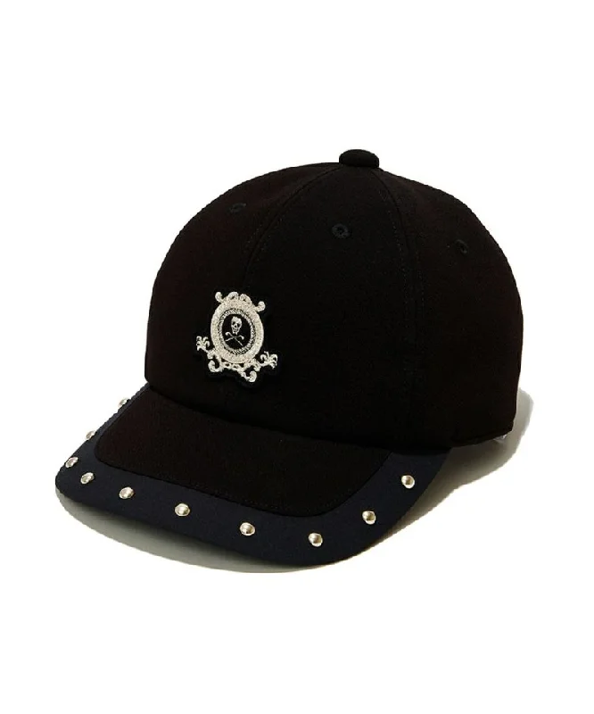 beanies for daily fashion-  Unisex Royal Stud Cap Balck