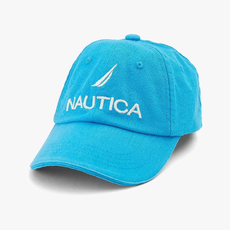 Baseball caps with adjustable closures-Nautica J-Class Embroidered Baseball Cap