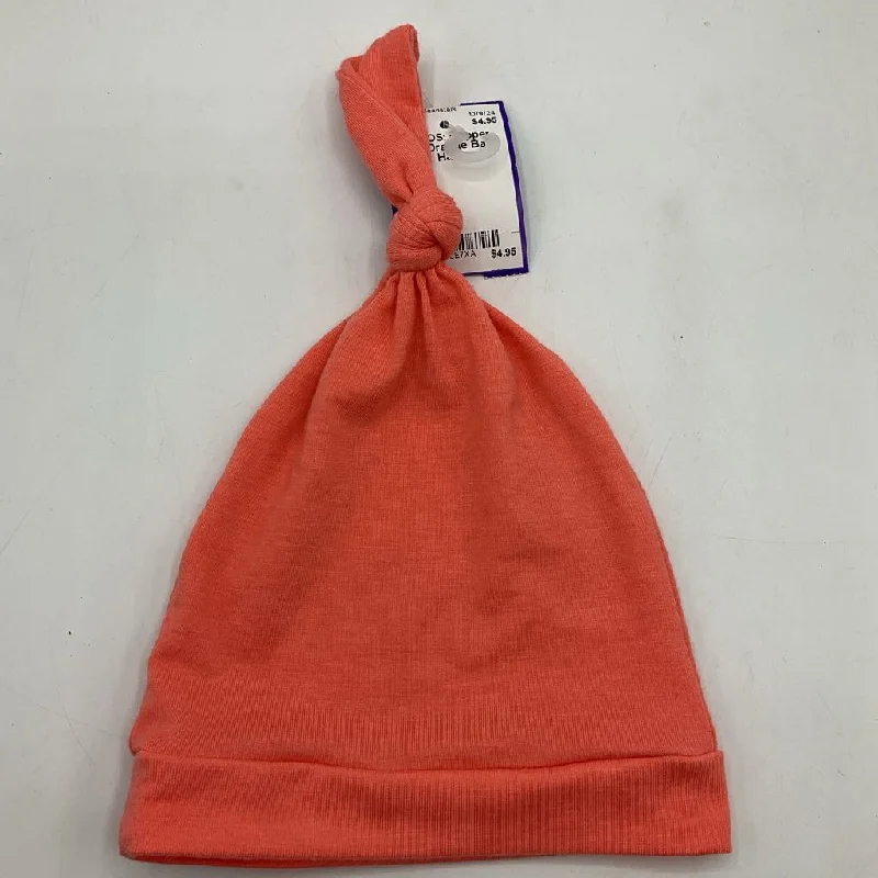 beanies for stylish outdoor looks-  Size OS: Copper Pearl Orange Baby Hat