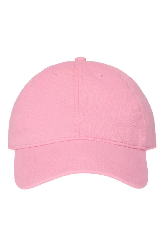 Men's hats for trendy casual winter fashion-mens hats perfect for weekends-Cap America Mens Relaxed Adjustable Dad Hat - Pink