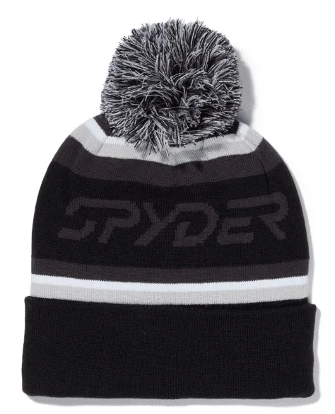 beanies with stylish accents-  Spyder Kids' Icebox Hat