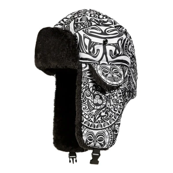 chunky knit beanies for winter-  Trapper Hat | Polynesian PreOrder