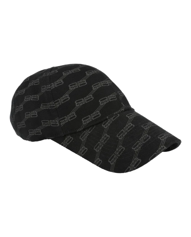 Baseball caps for casual adventures-BB Monogram Baseball Cap