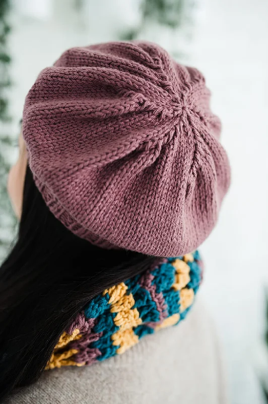 beanies for cold winter nights-  Palisades Park Beret (Knit)