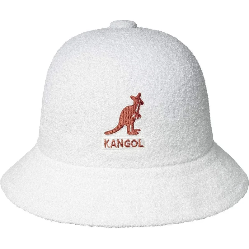 Bucket hats with playful motifs for summer fun-Kangol Big Logo Bermuda Casual Bucket Hat