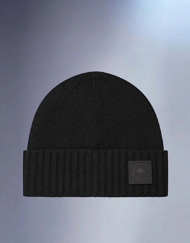 beanies for travel comfort-  NISUTLIN BEANIE BLACK