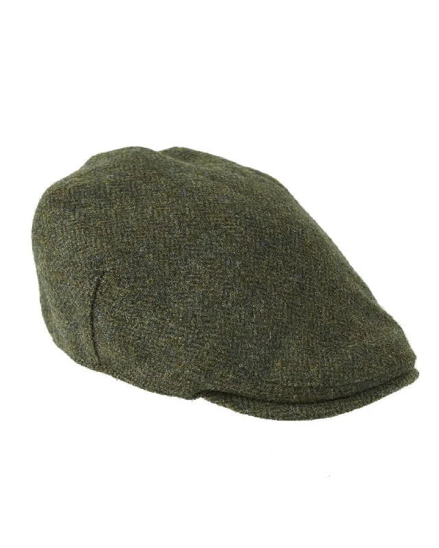 women's classic beanie hats for everyday looks-Heather Chapman Shetland Wool Tweed Flat Cap