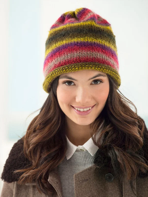 hand-knitted beanies-  Hip Slouch Hat (Knit) - Version 3