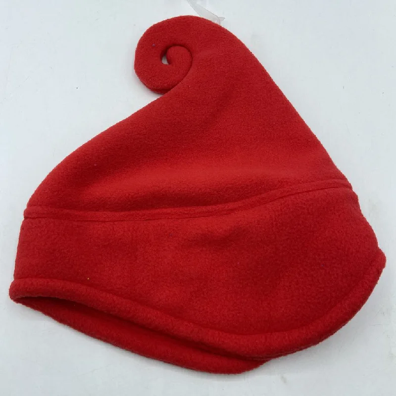 beanies for cold outdoor activities-  Size M (2-5T): Lofty Poppy Locally Made RED Fleece Hat - NEW