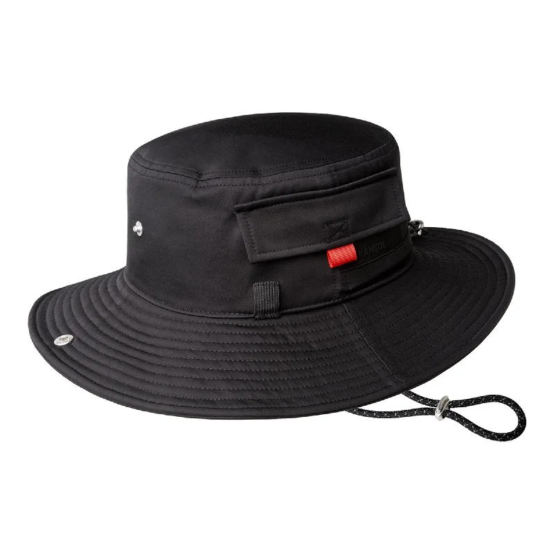 Bucket hats with adjustable drawstrings for a secure fit-Kangol Easy Carry Fisherman Bucket Hat