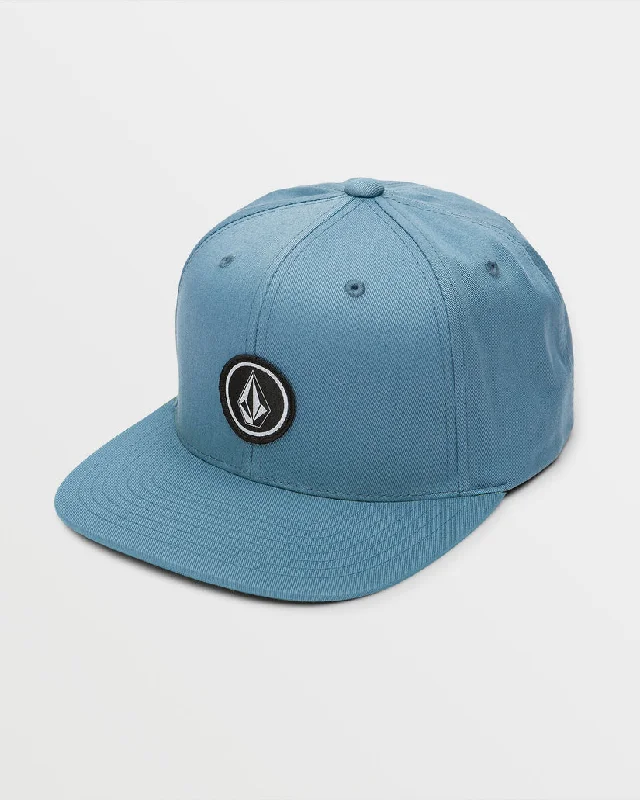 beanies for casual activities-  Volcom Quarter Twill Hat-Blueberry