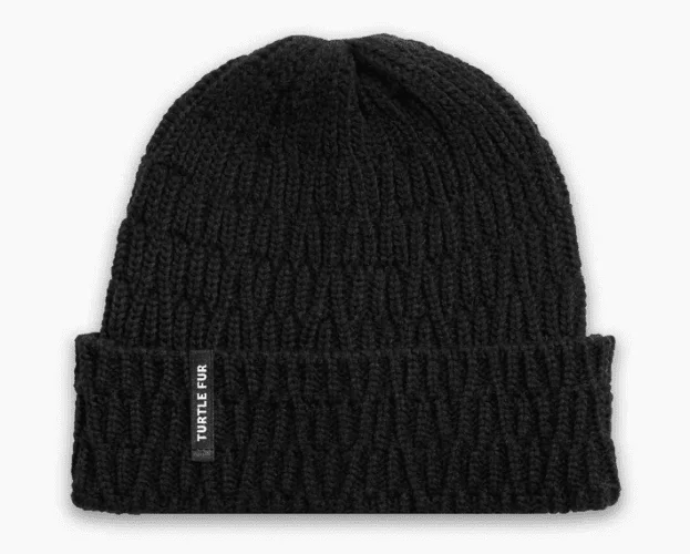 beanies with different textures-  Turtle Fur Men's Alfie Beanie