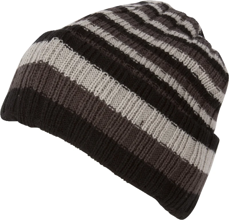 comfortable beanies-  Sakkas Sam Unisex Ribbed Stripe Beanie Cap